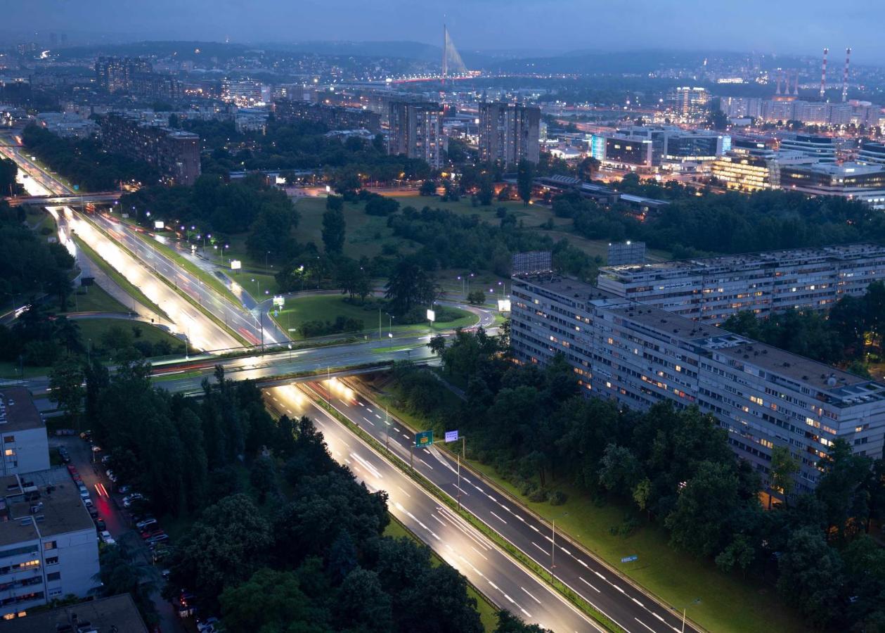 Genex Apartment Belgrado Buitenkant foto
