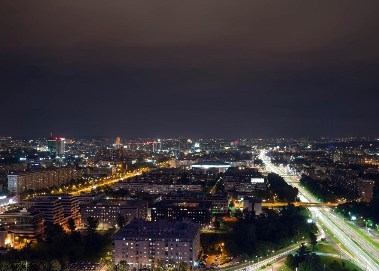 Genex Apartment Belgrado Buitenkant foto