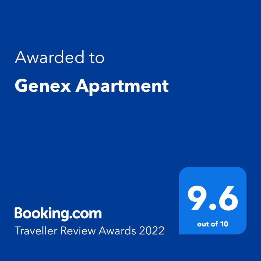 Genex Apartment Belgrado Buitenkant foto