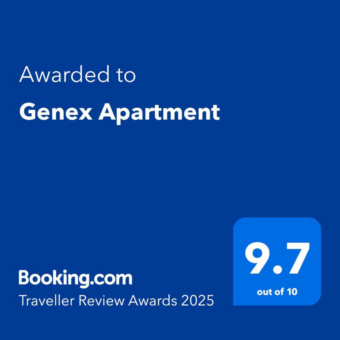 Genex Apartment Belgrado Buitenkant foto