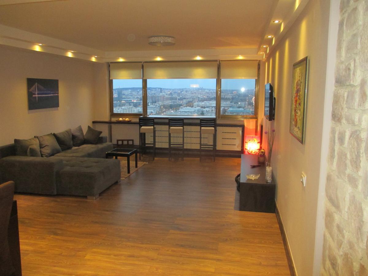 Genex Apartment Belgrado Buitenkant foto