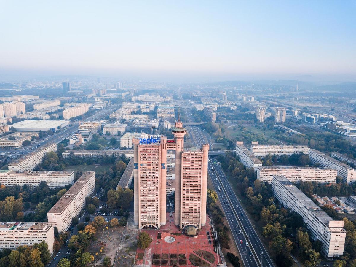 Genex Apartment Belgrado Buitenkant foto